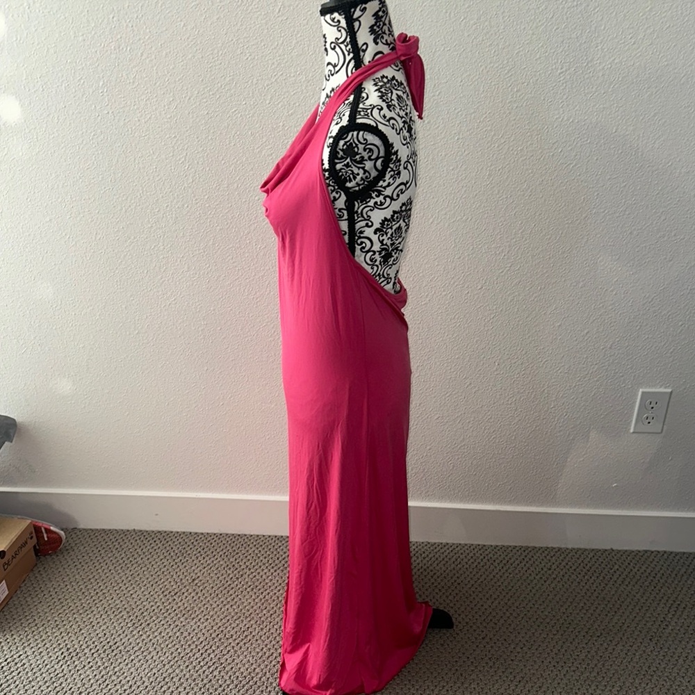 Sincerly Jules Crimson Embellished Maxi Dress - Picture 6 of 7